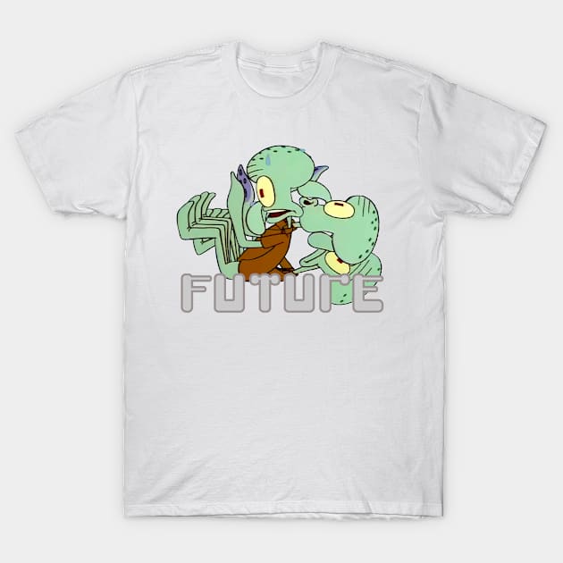 Squidward Tentacles - Future Spongebob Squarepants T-Shirt by Xanderlee7